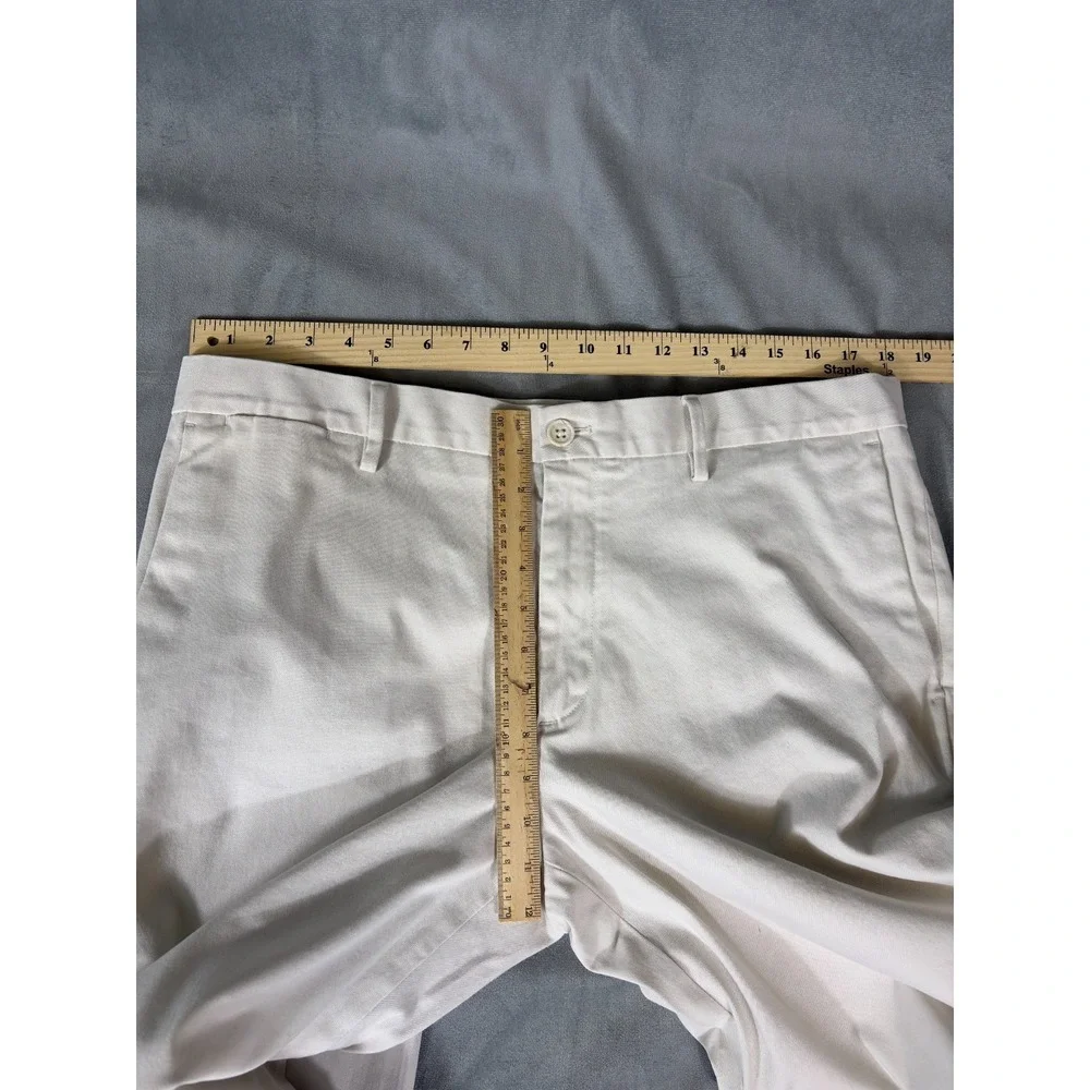 BR Banana Republic Pants Mens 36x32 Beige Tapered Fit Chino RMC Preppy‎ Academia